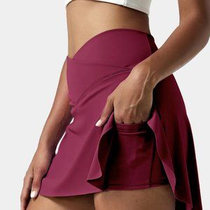 [NEW] Halara Everyday Cloudful Air Crossover Side Pocket Cool Touch Tennis Skirt